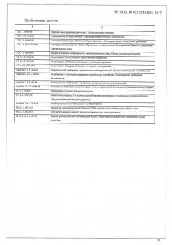 Технические условия на санитарно-технические композитные изделия, Приложение А, стр3
