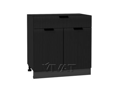 Шкаф нижний с 1 ящиком Евро Лайн 800 Антрацит / Graphite