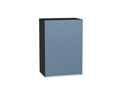 Шкаф верхний Фьюжн 500 Silky Blue / Graphite