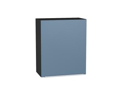 Шкаф верхний Фьюжн 600М Silky Blue / Graphite