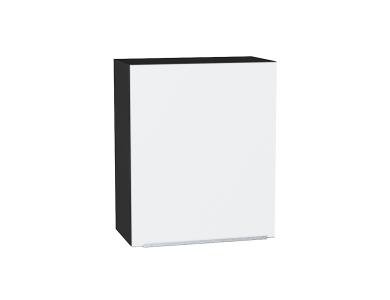 Шкаф верхний Фьюжн 600М Silky White / Graphite