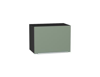 Шкаф верхний горизонтальный Фьюжн 500 Silky Mint / Graphite