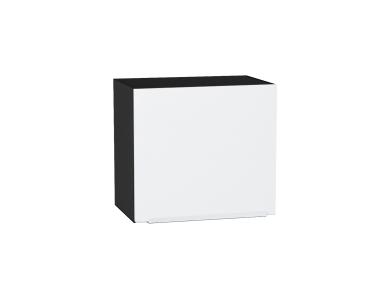 Шкаф верхний горизонтальный Фьюжн 500Н Silky White / Graphite
