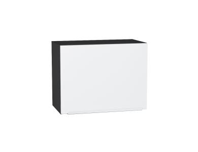 Шкаф верхний горизонтальный Фьюжн 600Н Silky White / Graphite