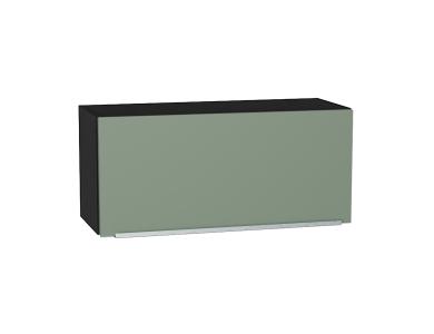 Шкаф верхний горизонтальный Фьюжн 800 Silky Mint / Graphite
