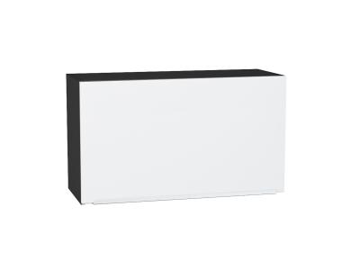 Шкаф верхний горизонтальный Фьюжн 800Н Silky White / Graphite