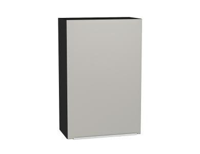 Шкаф верхний Фьюжн 600МН Silky Light Grey / Graphite