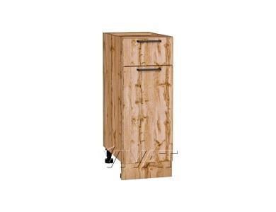 Шкаф нижний с 1 ящиком Флэт 300 Wotan Oak 2S / Дуб Вотан