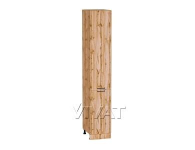 Шкаф пенал Флэт 400Н (для верхних шкафов 920) Wotan Oak 2S / Дуб Вотан