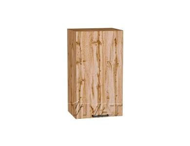 Шкаф верхний Флэт 400 Wotan Oak 2S / Дуб Вотан