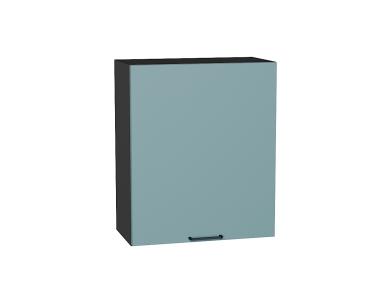 Шкаф верхний Флэт 600М Grey-green In 2S / Graphite