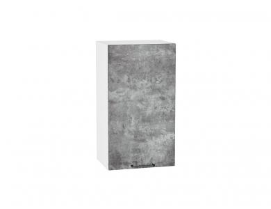 Шкаф верхний Флэт 400 Temple Stone 2S / Белый