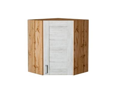 Шкаф верхний угловой Лофт 590 Nordic Oak / Дуб Вотан