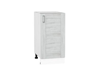 Шкаф нижний Лофт 400 Nordic Oak / Белый