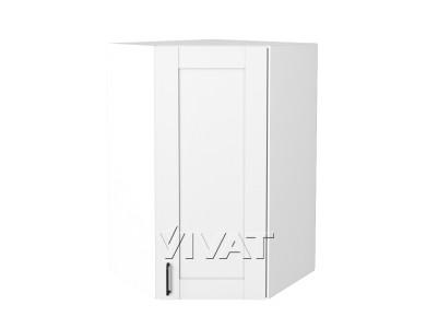 Шкаф верхний угловой Лофт 590Н Super White / Белый