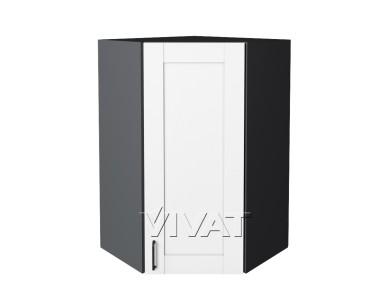Шкаф верхний угловой Лофт 590Н Super White / Graphite