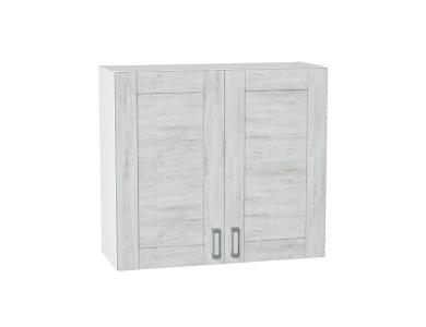 Шкаф верхний Лофт 800 Nordic Oak / Белый