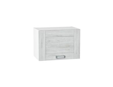 Шкаф верхний горизонтальный Лофт 500 Nordic Oak / Белый