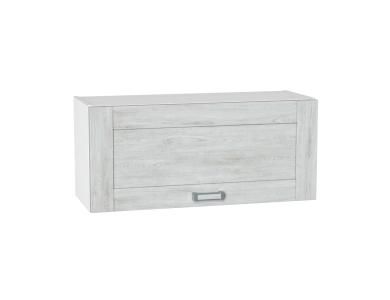Шкаф верхний горизонтальный Лофт 800 Nordic Oak / Белый