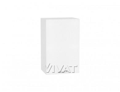 Шкаф верхний Валерия-М 450Н Белый металлик / Белый