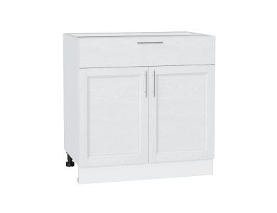 Шкаф нижний с 1 ящиком Сканди 800 White Softwood / Белый
