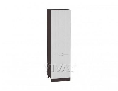 Шкаф-пенал Валерия-М 600Н (для верхних шкафов 920) Серый металлик дождь светлый / Венге