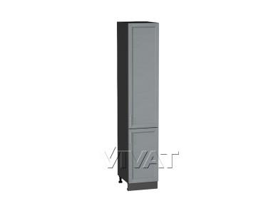 Шкаф пенал Сканди 400 (для верхних шкафов 720) Grey Softwood / Graphite