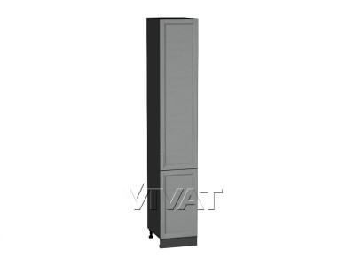 Шкаф пенал Сканди 400Н (для верхних шкафов 920) Grey Softwood / Graphite