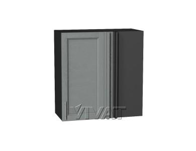 Шкаф верхний прямой угловой Сканди 700 Grey Softwood / Graphite