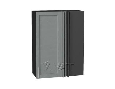 Шкаф верхний прямой угловой Сканди 700Н Grey Softwood / Graphite