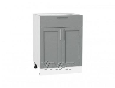 Шкаф нижний с 1 ящиком Сканди 601М Grey Softwood / Белый