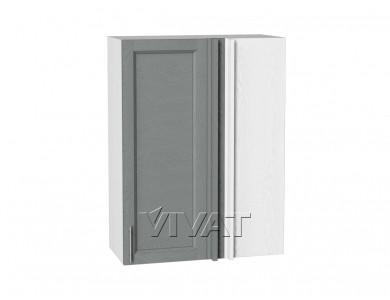 Шкаф верхний прямой угловой Сканди 700Н Grey Softwood / Белый