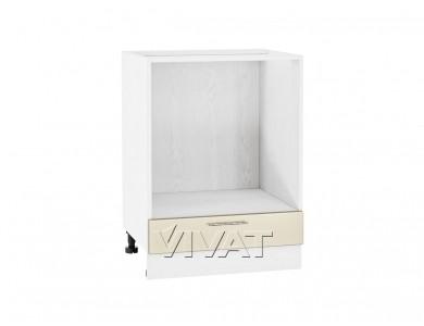 Шкаф под духовку Валерия-М 600 Бежевый металлик / Белый