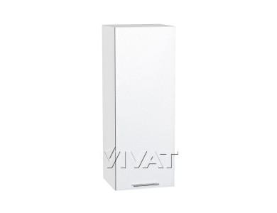 Шкаф верхний Валерия-М 350Н Белый металлик / Белый