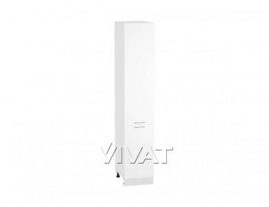 Шкаф-пенал Валерия-М 400Н (для верхних шкафов 920) Белый глянец / Белый