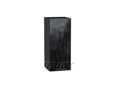 Шкаф верхний Валерия-М 300 Чёрный металлик дождь / Graphite