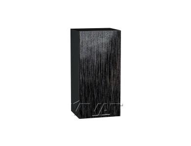 Шкаф верхний Валерия-М 350 Чёрный металлик дождь / Graphite