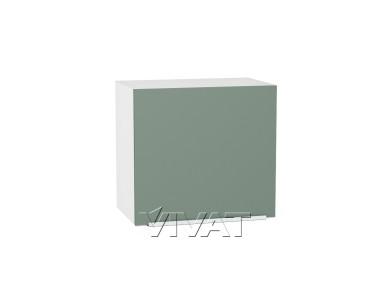 Шкаф верхний горизонтальный Фьюжн 500Н Silky Mint / Белый