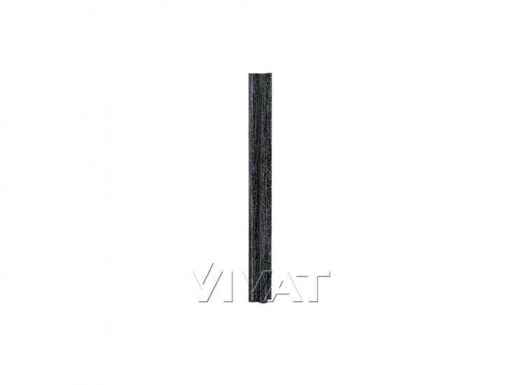 Комплект планок Валерия-М для углового шкафа Ф-99 Чёрный металлик дождь