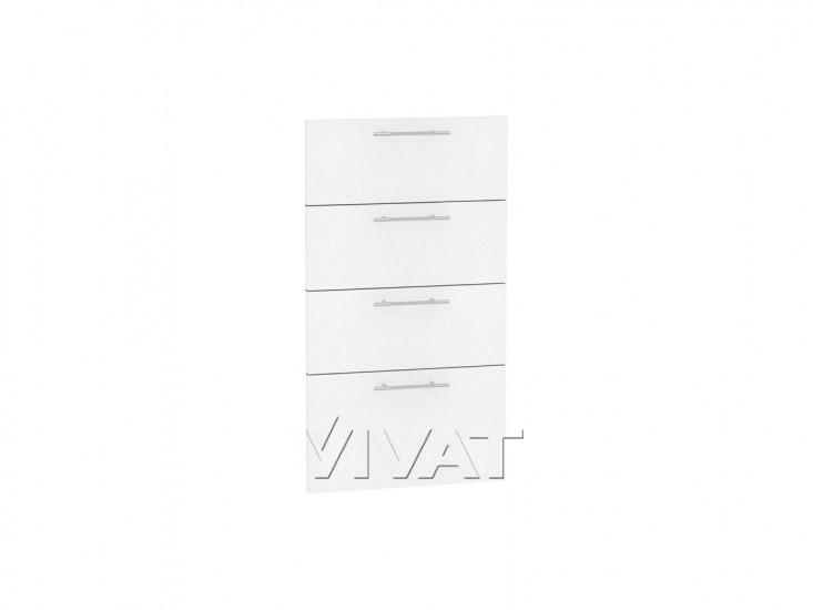 Комплект фасадов Валерия-М для каркаса Ф-24 Н404 Белый металлик