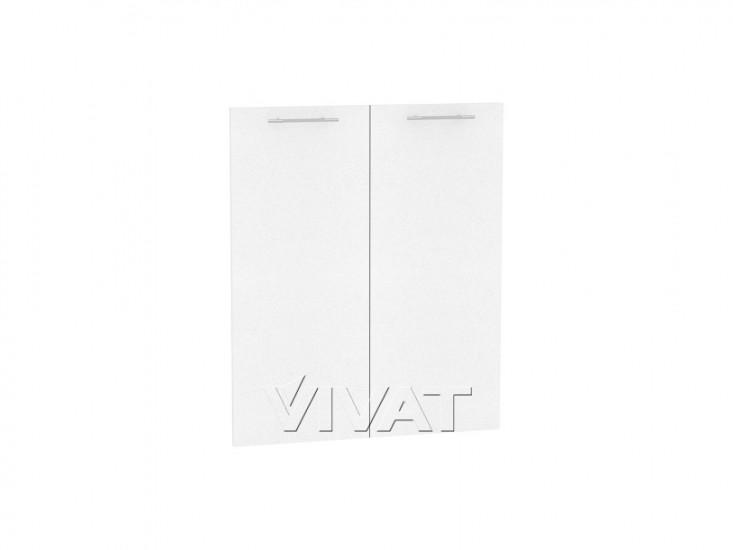 Комплект фасадов Валерия-М для каркаса Ф-40 В600/Н600/НМ600 Белый металлик