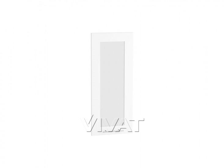 Комплект фасадов Валерия-М со стеклом для каркаса Ф-15Н В309 Белый глянец