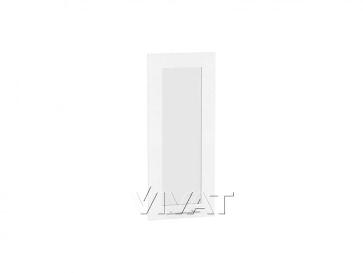 Комплект фасадов Валерия-М со стеклом для каркаса Ф-15 В300 Белый металлик