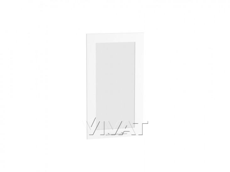 Комплект фасадов Валерия-М со стеклом для каркаса Ф-25 В400 Белый глянец