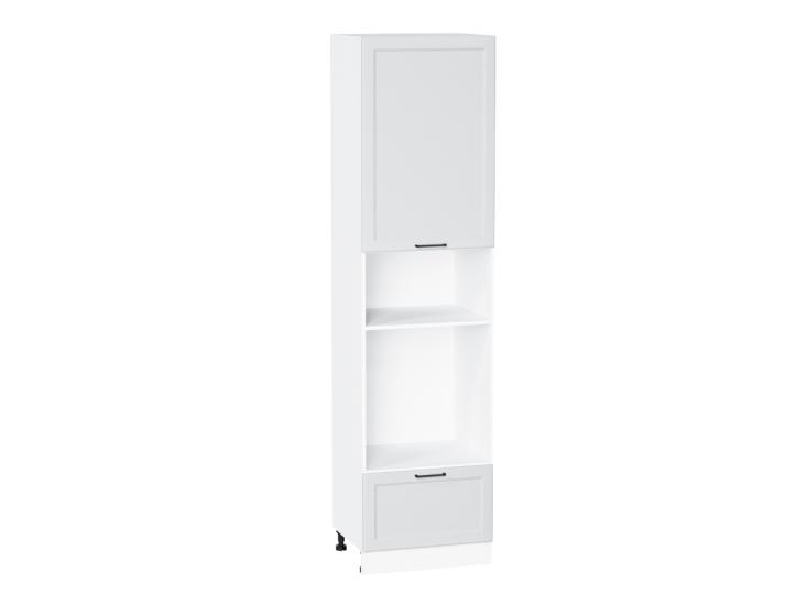 Шкаф пенал под встраиваемую бытовую технику Барселона 600Н (для верхних шкафов 920) Белый / Белый