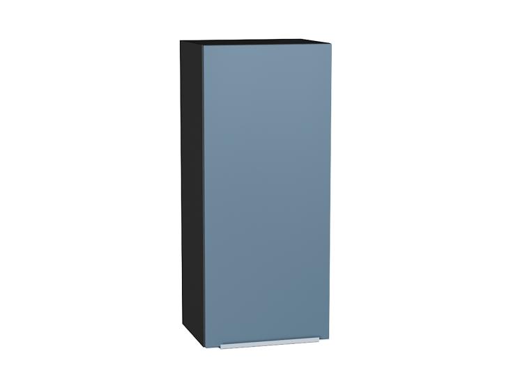 Шкаф верхний Фьюжн 400Н Silky Blue / Graphite