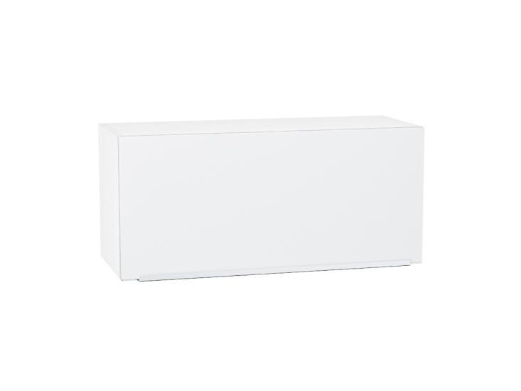 Шкаф верхний горизонтальный Фьюжн 800 Silky White / Белый