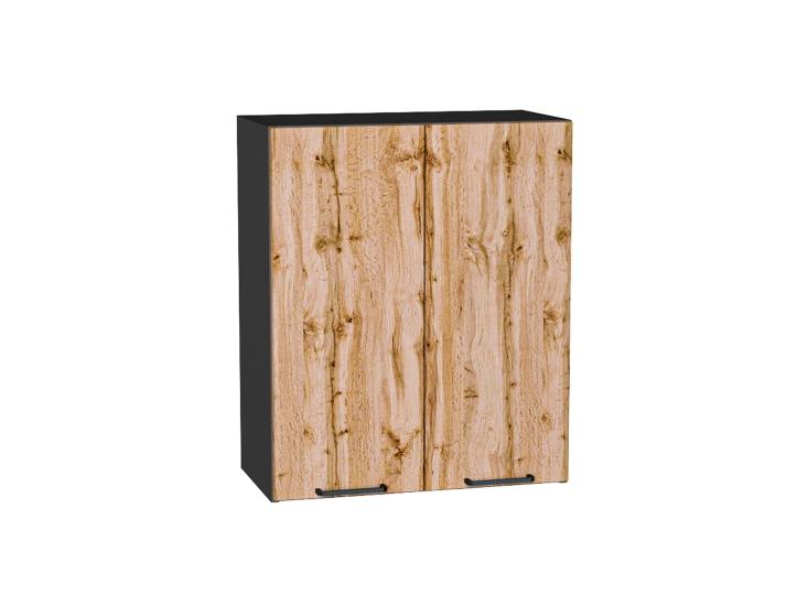 Шкаф верхний Флэт 600 Wotan Oak 2S / Graphite