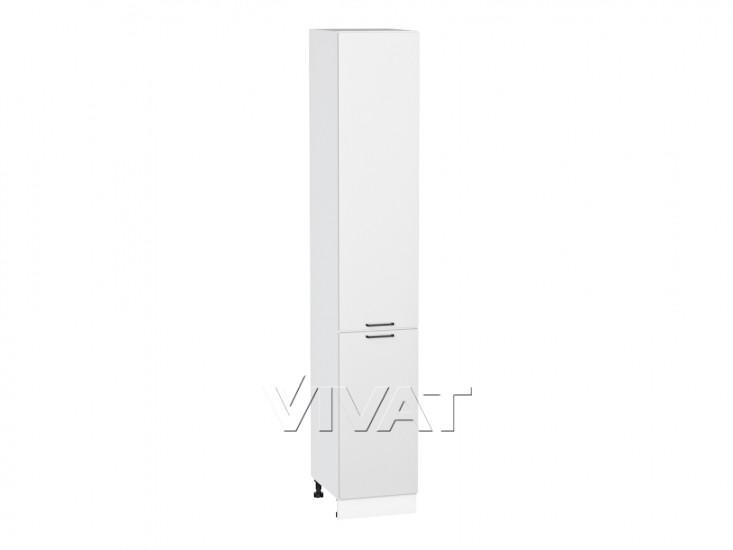 Шкаф пенал Флэт 400Н (для верхних шкафов 920) White In 2S / Белый