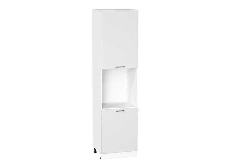 Шкаф пенал под бытовую технику Флэт 600Н (для верхних шкафов 920) White In 2S / Белый